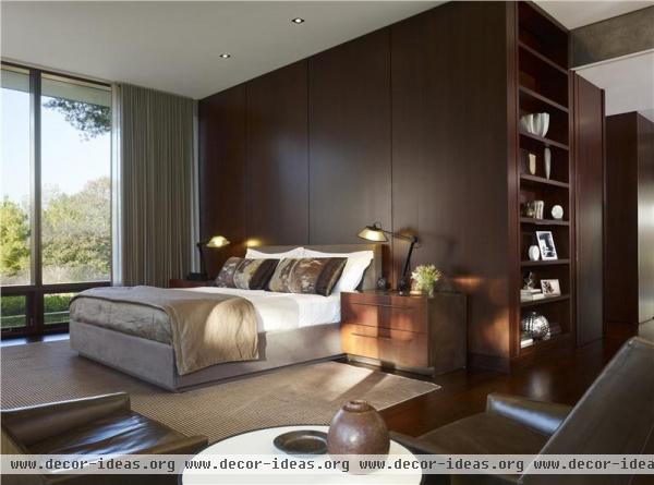 Private Contemporary Bedroom by Jessica Lagrange