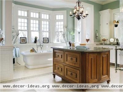 Classic Country/Rustic Bathroom by Hiland Turner