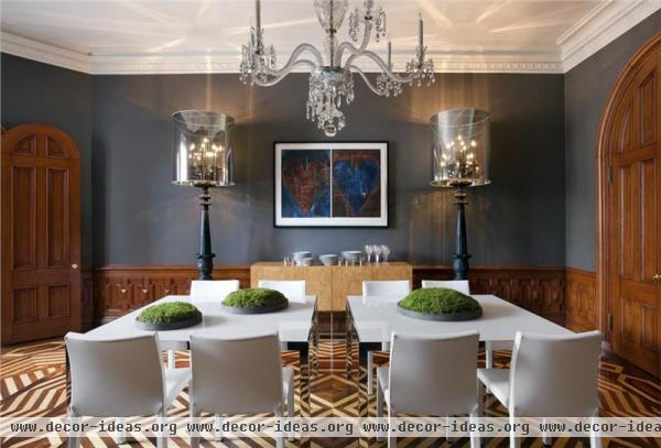 Open Contemporary Dining Room by William Ruhl & Bradford Walker