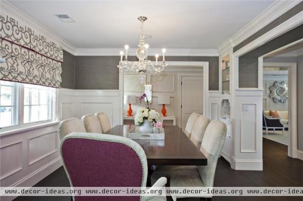 Elegant Contemporary Dining Room by Mary Jo Fiorella