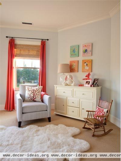 Light Transitional Kid's Room by Garrison Hullinger