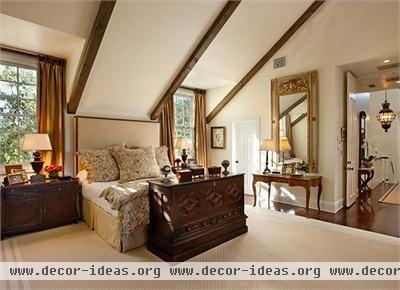 Homey Traditional Bedroom by Timothy Corrigan