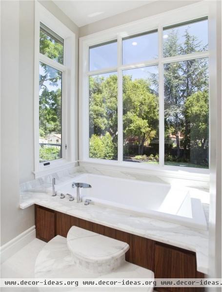 Light Contemporary Bathroom by Mark English