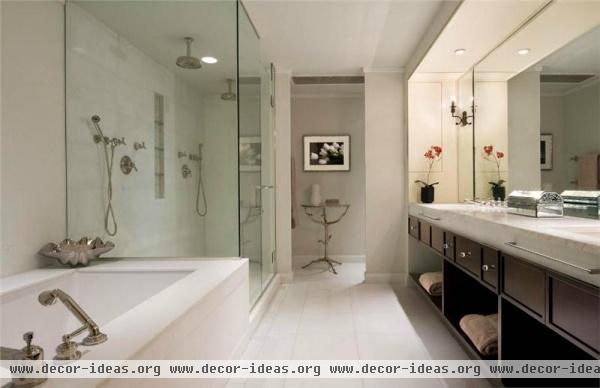 Relaxing Contemporary Bathroom by Barbara Eberlein