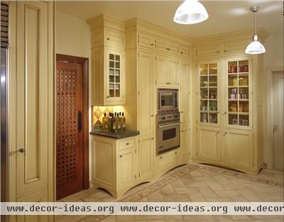 Elegant Country/Rustic Kitchen by Jamie Herzlinger