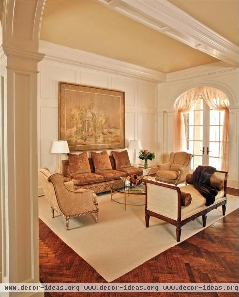 Formal Traditional Living Room by Rhonda Vandiver-White