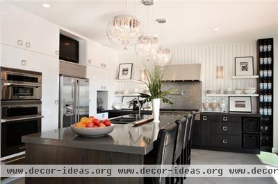 Elegant Contemporary Kitchen by Dawna Jones