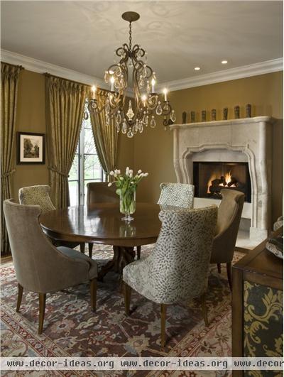 Formal Traditional Dining Room by Susan Fredman