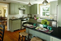 Casual Traditional Kitchen by Wendy Johnson