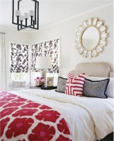 Casual Contemporary Bedroom by Erinn Valencich