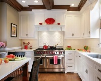 Light Transitional Kitchen by Rose Marie Carr