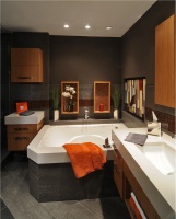 Relaxing Contemporary Bathroom by Annette Denham