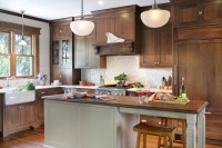 Relaxing Transitional Kitchen by Rose Marie Carr