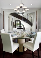 Elegant Contemporary Dining Room by Mark English