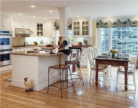 Light Traditional Kitchen by Sue Adams