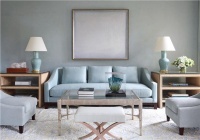 Elegant Contemporary Living Room by Tobi Fairley