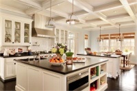 Light Contemporary Kitchen by Garrison Hullinger