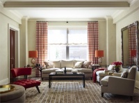 Homey Transitional Living Room by Gideon Mendelson