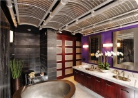 Dramatic Contemporary Bathroom by Dan & Lanny Danenberg