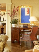 Elegant Traditional Living Room by Suzanne Tucker