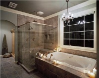 Romantic Traditional Bathroom by Amy  Conner-Murphy