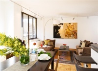 Sunny Contemporary Living Room by Momoko Morton