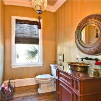 Cozy Traditional Bathroom by Lorraine Vale