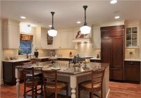 Classic Country/Rustic Kitchen by Taine D'Agostino, CKD, ASID, NCIDQ of Kitchen Designs by Ken Kelly