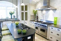 Light Contemporary Kitchen by Jody  Trail