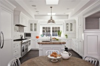 Classic Contemporary Kitchen by Mary Jo Fiorella