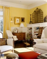 Elegant Traditional Living Room by Jody  Trail