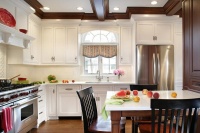 Light Transitional Kitchen by Rose Marie Carr