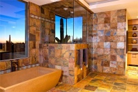 Relaxing Country/Rustic Bathroom by Lori Carroll