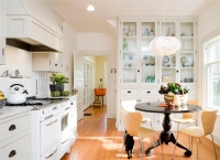 Casual Transitional Kitchen by Jessica Helgerson