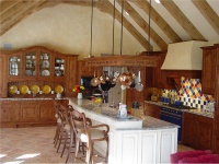 Open Traditional Kitchen by James Howard