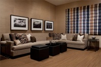 Relaxing Transitional Living Room by Michael Abrams