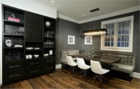 Open Contemporary Dining Room by Nathalie Tremblay