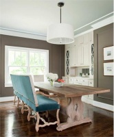 Classic Transitional Dining Room by TerraCotta Properties