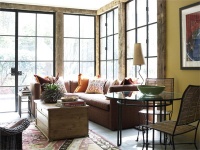 Homey Country/Rustic Living Room by Carter Kay