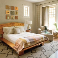 Cozy Contemporary Bedroom by Traci Kearns