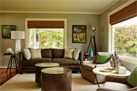 Casual Contemporary Living Room by Garrison Hullinger