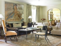 Elegant Traditional Living Room by Carter Kay