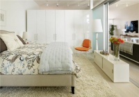 Airy Transitional Bedroom by Gabriel Benroth, Adam Rolston & Drew Stuart