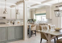 Light Traditional Kitchen by Tobi Fairley