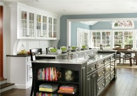 Relaxing Transitional Kitchen by Rose Marie Carr