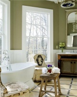 Relaxing Traditional Bathroom by Jody  Trail