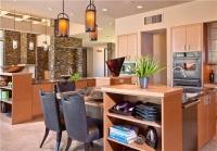 Elegant Contemporary Kitchen by Lori Carroll