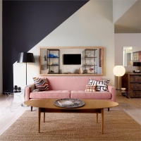 Sunny Contemporary Living Room by Gabriel Benroth, Adam Rolston & Drew Stuart