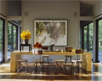 Casual Transitional Dining Room by Gabriel Benroth, Adam Rolston & Drew Stuart