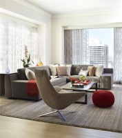 Sunny Contemporary Living Room by Jessica Lagrange